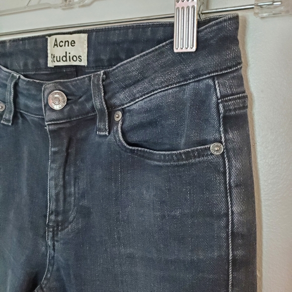 ACNE Studios Skin 5 Roswell Skinny Jeans 24 - Picture 3 of 8